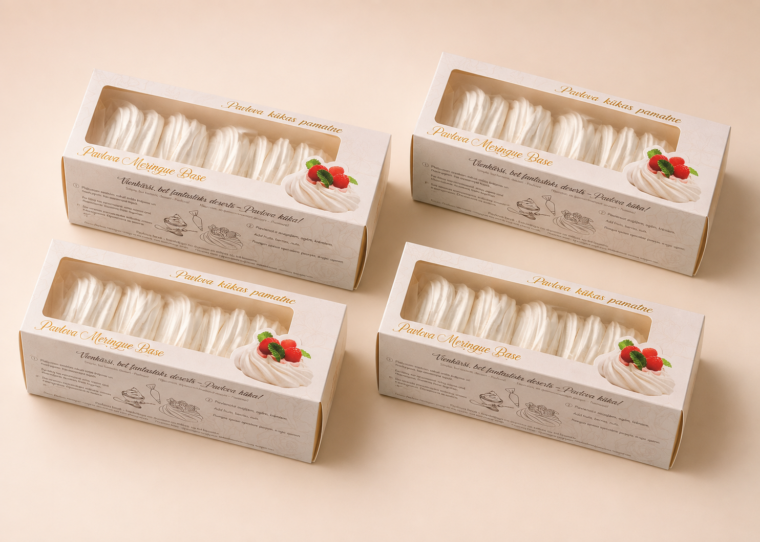Pavlovas pamatņu komplekts Ø9 cm