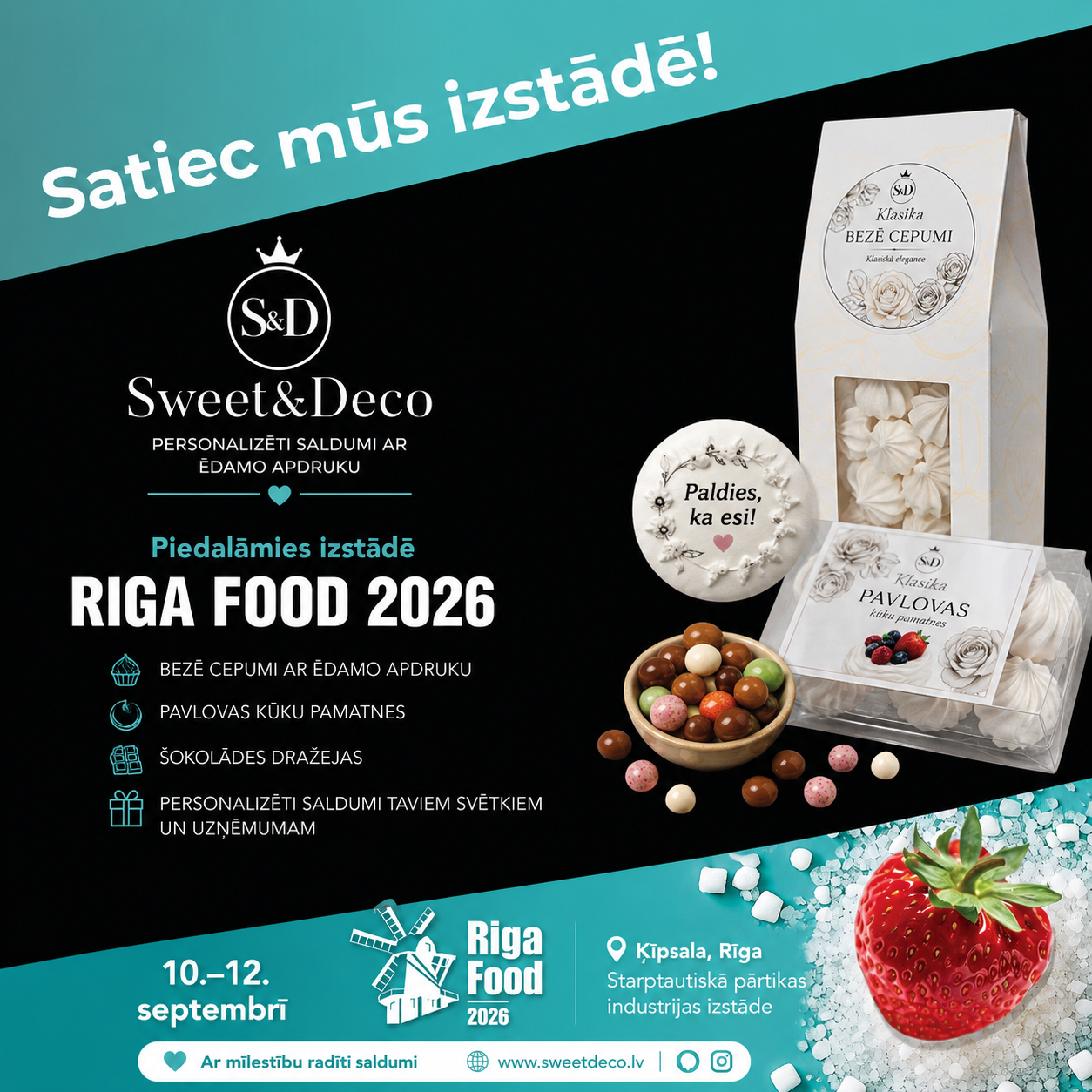 Sweet&Deco at Riga Food 2026